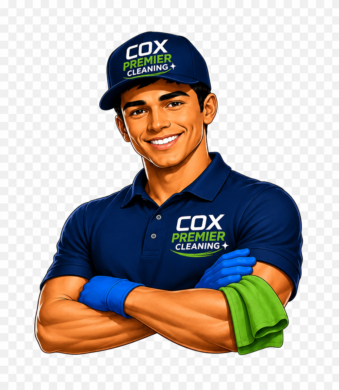 Cox Premier Cleaning logo